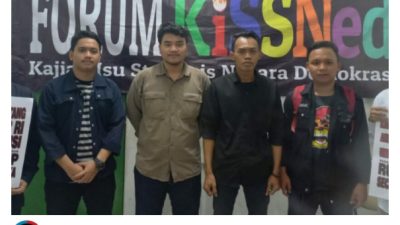 Forum KiSSNed Tantang Anggota DPR RI Terhadap Polemik Draft RUU KUHP