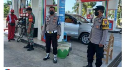Pasca Kenaikan BBM, Polres Sumenep Tingkatkan Patroli Ke 12 SPBU Sumenep