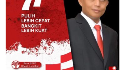 Dirut Bank BPRS Bhakti Sumekar Sumenep, Hairul Fajar Mengucapkan Dirgahayu HUT Ke- 77 Republik Indonesia