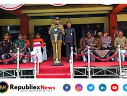 Apel Gelar Pasukan Siaga Bencana di Halaman Kantor Bupati Sumenep