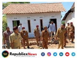 Bupati Sumenep, Achmad Fauzi Tinjau Langsung Pelaksanaan Program BSPS Tahun 2022