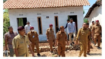 Bupati Sumenep, Achmad Fauzi Tinjau Langsung Pelaksanaan Program BSPS Tahun 2022