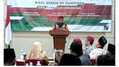 BPRS Bhakti Sumekar Gelar Sosialisasi dan Pendampingan Pengurusan Sertifikasi Halal UMKM di Sumenep