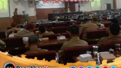 DPRD Kabupaten Sumenep Gelar Rapat Paripurna Penyampaian Nota Penjelasan Bupati LKPJ Kepala Daerah 2022