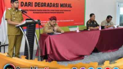 Bupati Achmad Fauzi, Hadir Dalam Diskusi Panel Dinsos P3A Di de Baghraf Hotel Sumenep