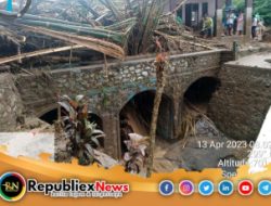 Waduhhhh, Banjir Bandang kembali Melanda di Desa Ngantru Kecamatan Ngantang