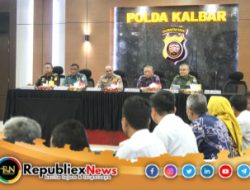 Kasdam XII/Tpr Hadiri Rakor Lintas Sektoral Operasi Ketupat Kapuas 2023