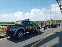 Antisipasi Konvoi siswa-Siswi Yang Lulus, Polisi Lakukan Patroli