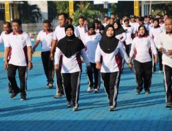 Begini Cara Polres Bangkalan Jaga Kesehatan Dan Kebugaran Fisik