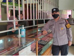 Patroli Sambangi Pertokoan Emas Pasar Gambar