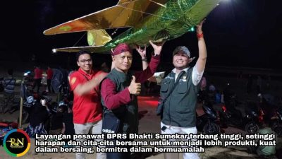Cetak Prestasi di Festival Layangan LED, Bank BPRS Bhakti Sumekar Juara Pertama Masa Kejayaan Sumenep 2023