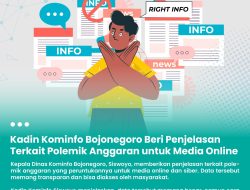 Kadin Kominfo Bojonegoro Beri Penjelasan Terkait Polemik Anggaran untuk Media Online