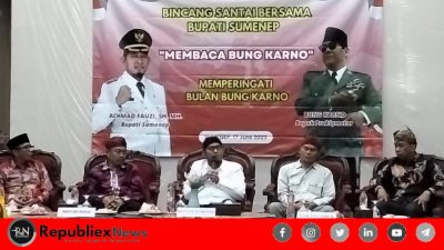 Bupati Sumenep Bincang Santai Peringati Bulan Bung Karno