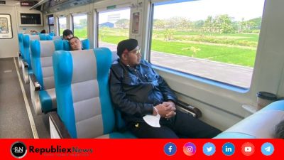 Bupati Sumenep, Naik Kereta Api Hadiri Halal Bihalal Keluarga Madura Yogyakarta