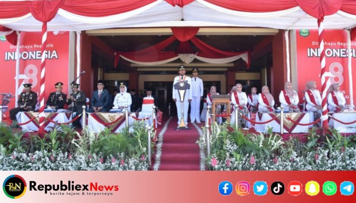 Bupati Sumenep Pimpin Upacara Peringatan HUT RI ke-78 Kemerdekaan 17 Agustus Tahun 2023
