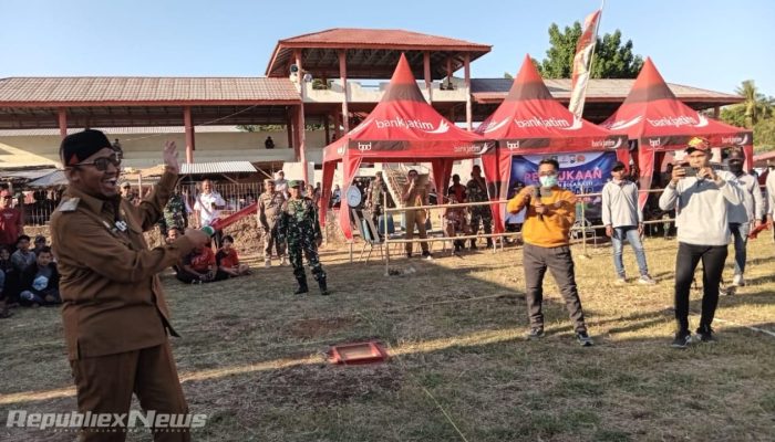 Bupati Sumenep, Achmad Fauzi Wongsojudo Resmi Buka Turnamen Bola Kasti Dandim Cup 2023