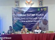 Tekan Sebaran Rokok Ilegal, Satpol PP Sumenep dan Bea Cukai Gelar Sosialisasi Forum Tatap Muka DBHCHT 2023