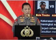 Polisi Wanita Kepolisian Negara Republik Indonesia (Polri) menggelar syukuran