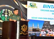 Bintal Terpadu Organik Akademi Militer  Beserta Keluarga