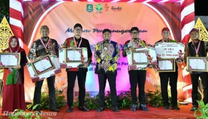Bupati Award 2023 Sukses Digelar di Taman Andhap Asor Keraton Sumenep