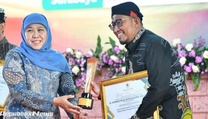 Sukses Tingkatkan Pertanian, Bupati Sumenep Diganjar Penghargaan dari Gubernur Jatim
