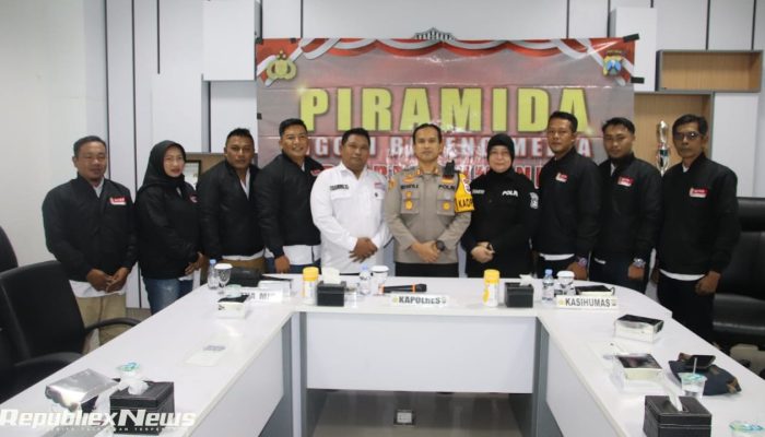 Polres Sumenep, Gelar Acara Piramida Ngopi Bareng Media Bersama PD MIO Indonesia Kabupaten Sumenep