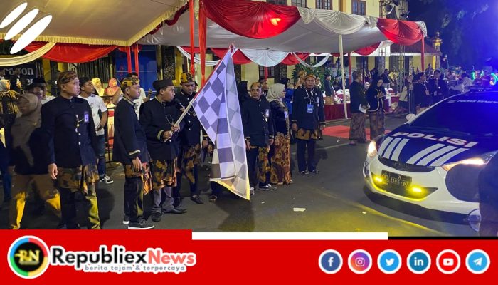 KPU Jatim dan Sumenep Sukseskan Kirab Maskot Si Jalih dan Si Busok