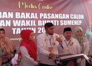 Paslon Fauzi-Imam Hasyim Resmi Bertarung di Pilkada Sumenep