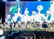 Relawan Pasangan FaHam Gelar Acara Sholawat Bertema “Pilkada Damai dan Santun” di Pasongsongan