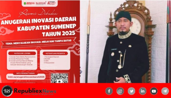 BUPATI FAUZI: INOVASI KUNCI MAJUKAN SUMENEP