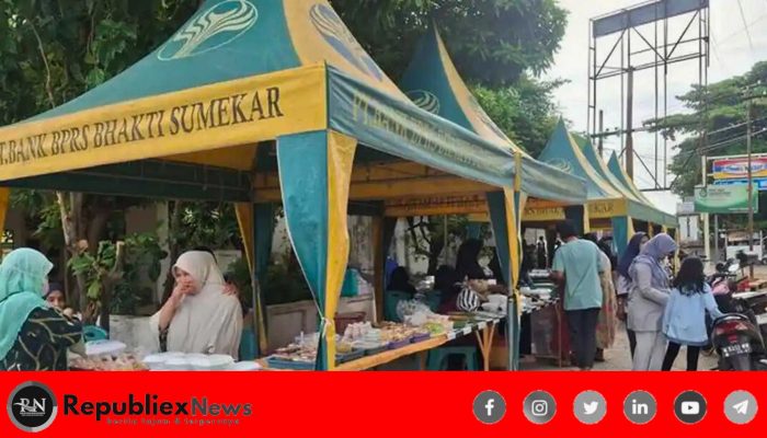 BPRS Bhakti Sumekar Dukung Pasar Sore Ramadhan di Kalianget