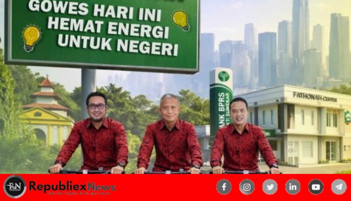 BPRS Bhakti Sumekar Terapkan Bike To Work, Dukung Penghematan BBM