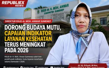 Direktur RSUD dr. Moh. Anwar Sumenep Perkuat Budaya Mutu, Indikator Pelayanan Semester I 2026 Tunjukkan Tren Positif