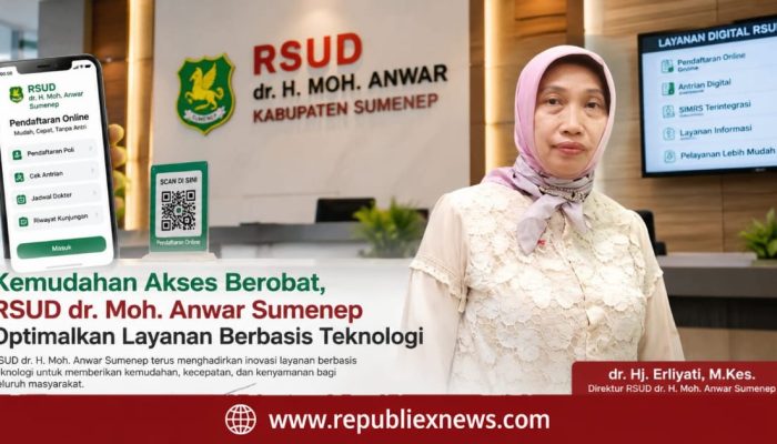 Kemudahan Akses Berobat, RSUD dr. Moh. Anwar Sumenep Optimalkan Layanan Berbasis Teknologi