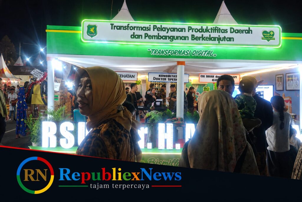 Pelayanan Kesehatan RSUDMA Sumenep saat pembukaan Madura Culture Festival MCF 2026 di Stadion A Yani Sumenep
