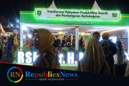 Pelayanan Kesehatan RSUDMA Sumenep saat pembukaan Madura Culture Festival MCF 2026 di Stadion A Yani Sumenep